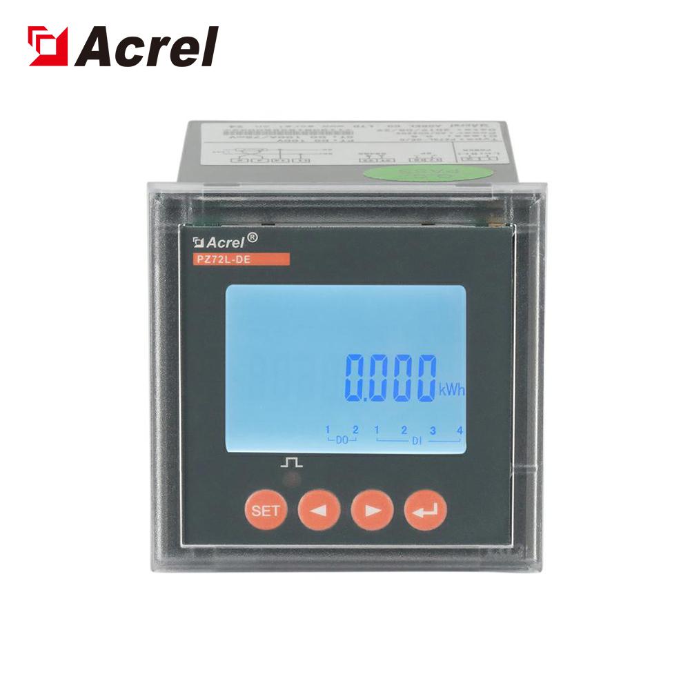 ACREL digital power meter with modbus dc kwh meter solar dc power meter modbus 3