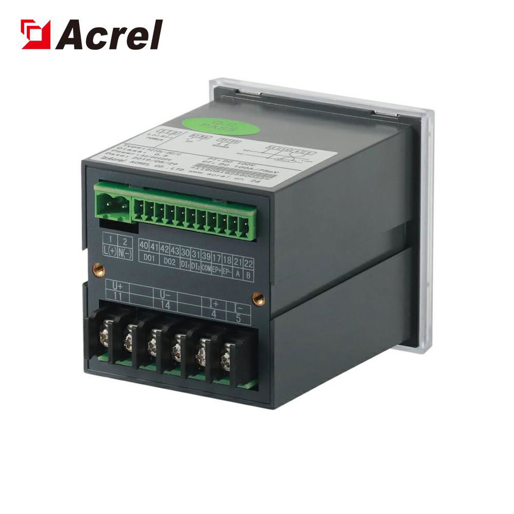 ACREL digital power meter with modbus dc kwh meter solar dc power meter modbus 4