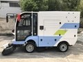 Chinese manufacturers industrial floor cleaning machine electric road sweeper 2