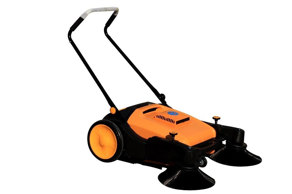 40L pollution-free road sweeping machine hand push sweeper