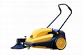 multi-functional hospital road sweeping machine walk behind electric  sweeper 