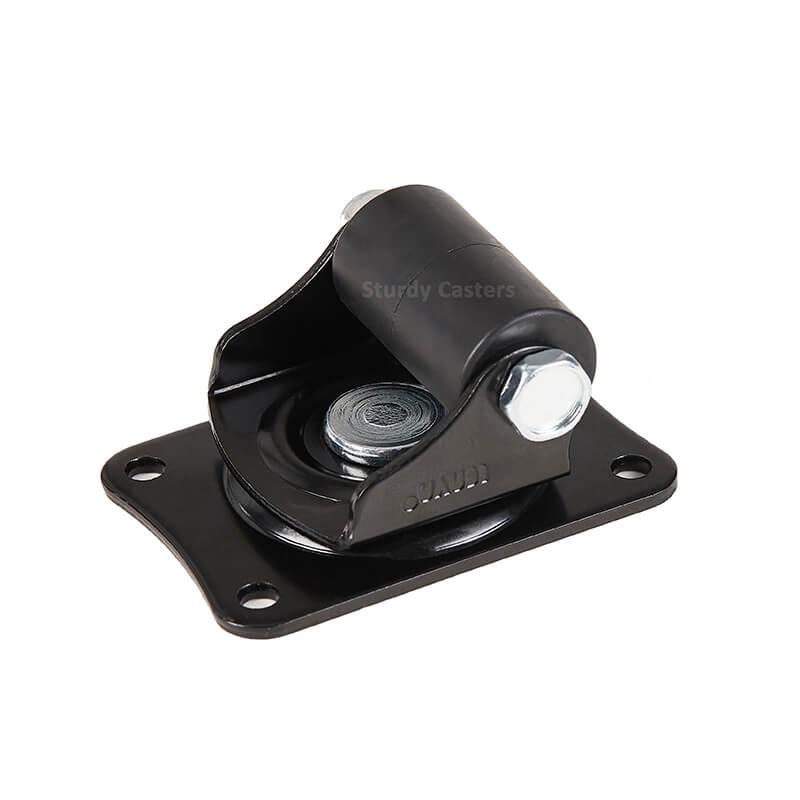 Refrigerator Casters Swivel Top Plate Mounted Heavy Duty Low Profile