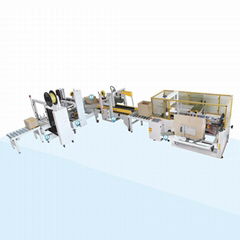 Automatic packaging line