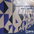 Acoustic V Groove Wall Panel 2