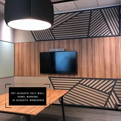 PET Acoustic Felt Wall Panel
