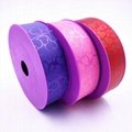 Plastic balloon ribbon customized printing gift wrapping ribbon roll