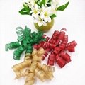 woven ribbon curly bow machine crimped flower bow machinery