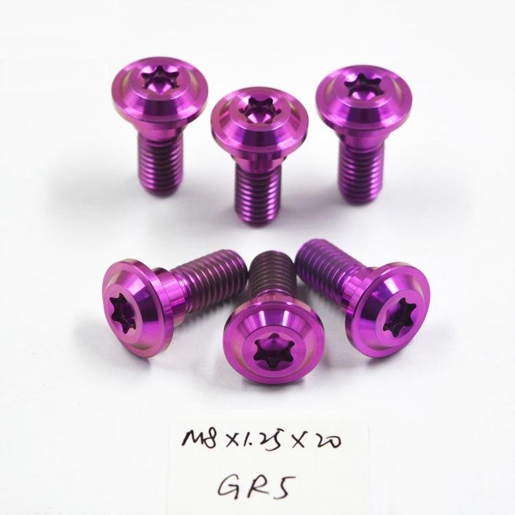Factory supply Gr5 titanium bolts for motorcycle  3