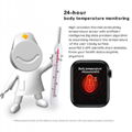 W58pro Measuring Body Temperature Lmmunity Monitoring Smart Bracelet  2