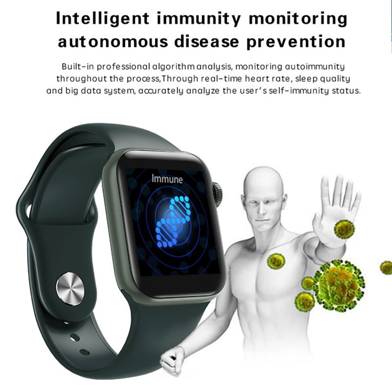 W58pro Measuring Body Temperature Lmmunity Monitoring Smart Bracelet  3