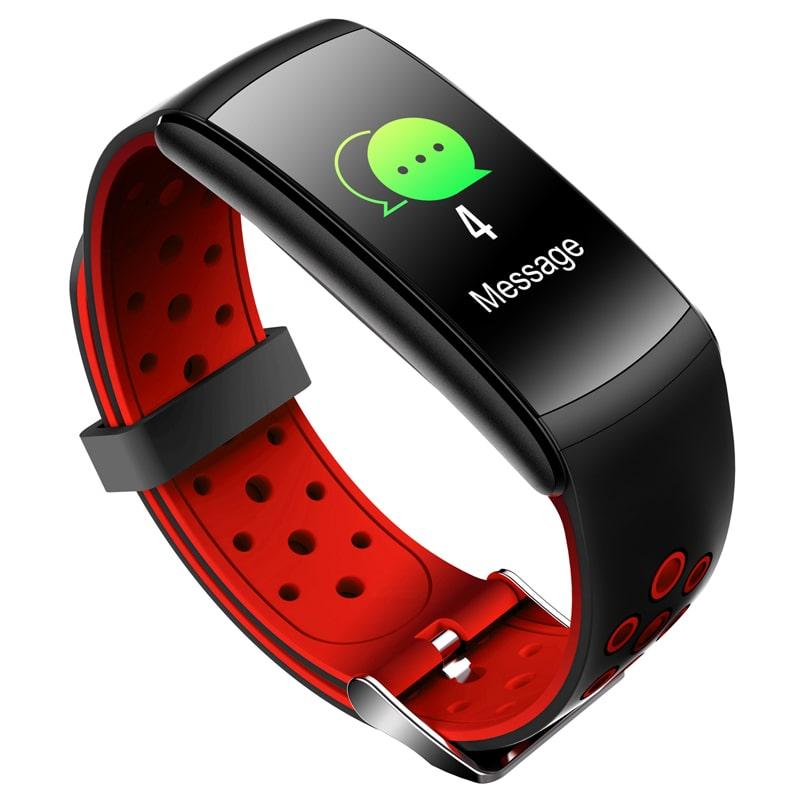 Q8T Temperature Measurement Smart Band heart Rate Monitoring Sports Smart Watch 3