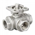 Three Way Ball Valve 3