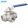 Three Way Ball Valve 1