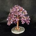 Natural Quartz Gemstone Crystal Tree with Agate Base 1