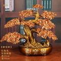 Natural Amethyst Genuine Gem Crystal Rock Hand Crafted Bonsai Tree 5