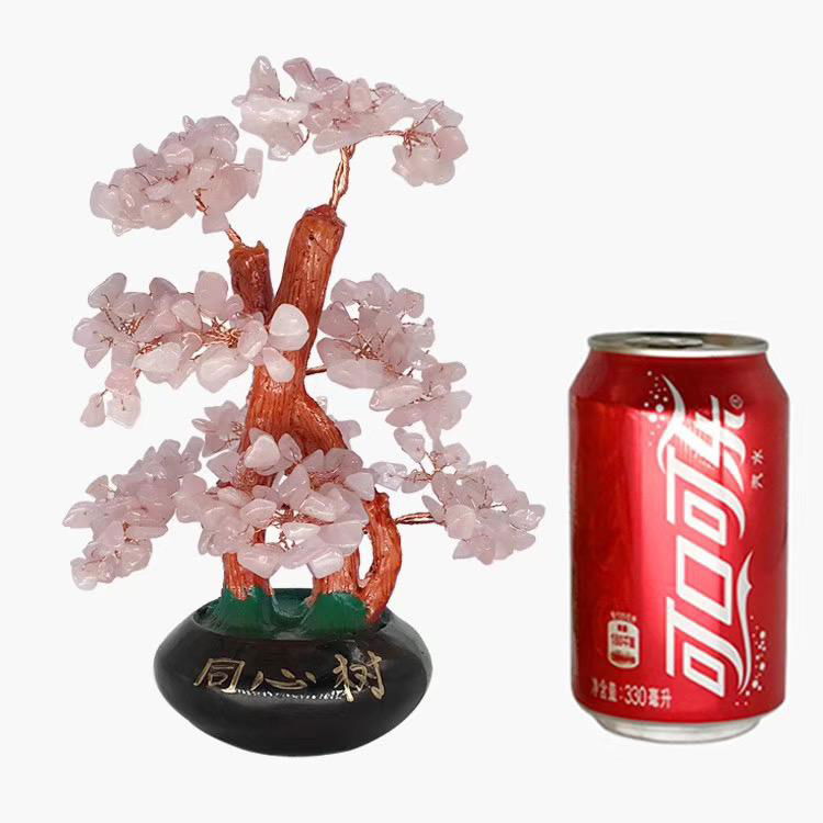 Reiki Healing Gemtone Crystal Tree Figurine for Home & Office Decoration 2