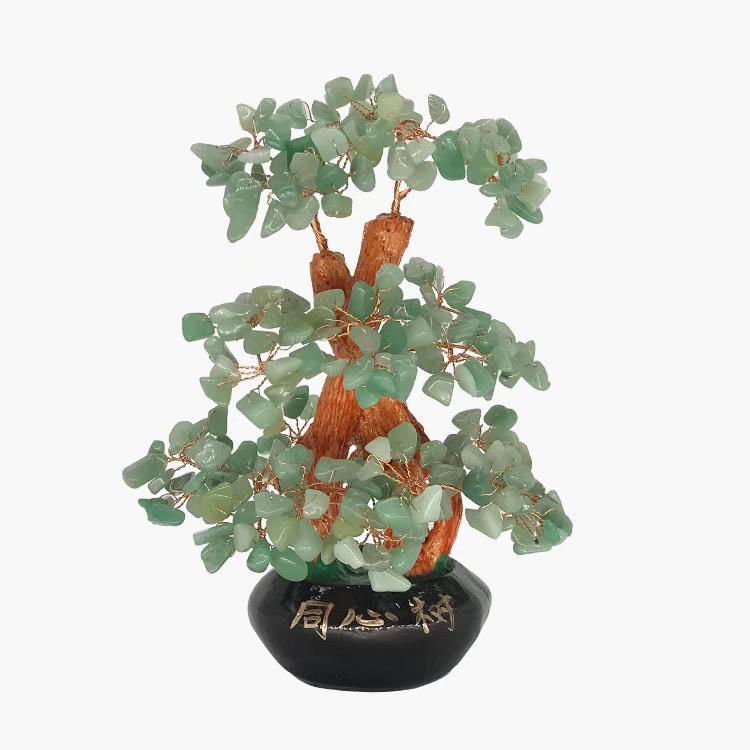 Reiki Healing Gemtone Crystal Tree Figurine for Home & Office Decoration 3