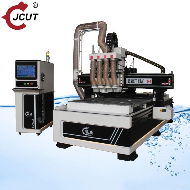 Four spindle ATC wood cnc router machine 