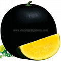 Black girl 2 Chinese yellow flesh watermelon seeds for planting 1