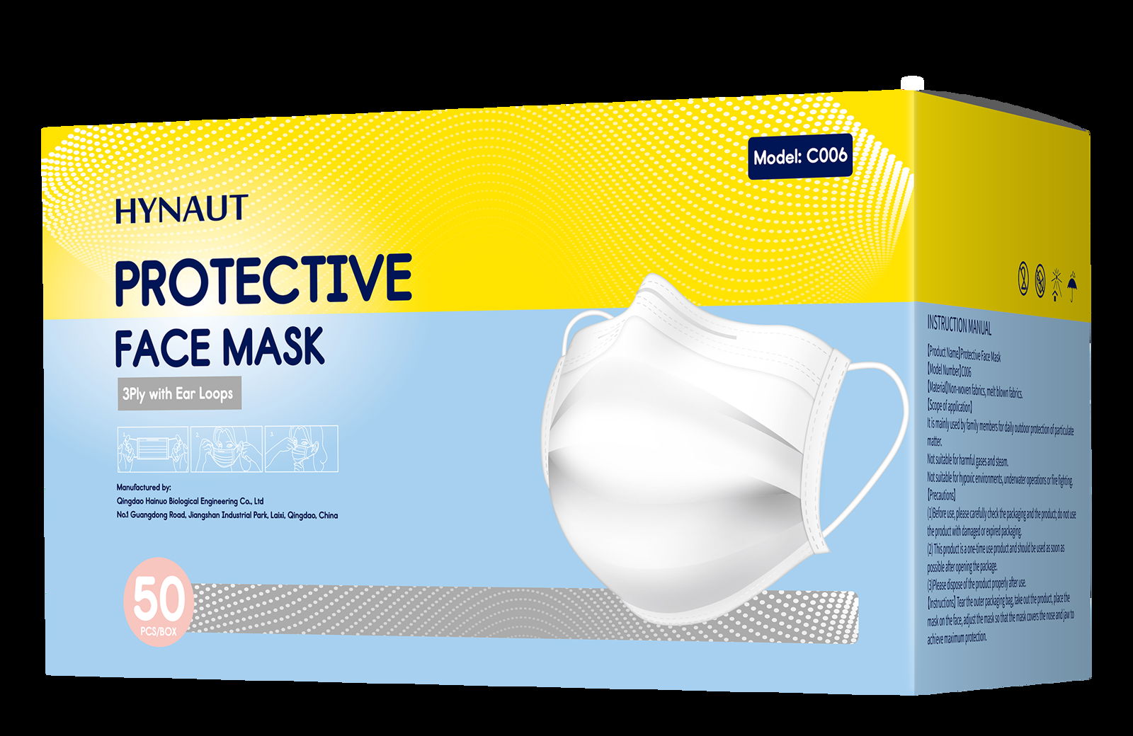 Disposable Protective Face Mask