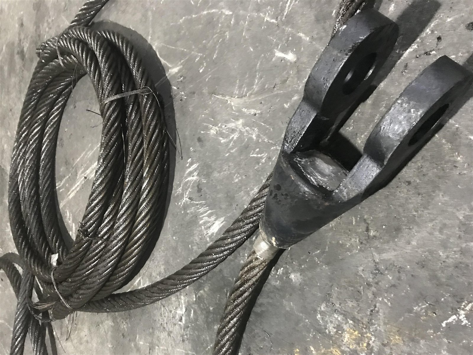 Mechanical Pressed Galvanized Crane Lifting Steel Wire Rope Sling 3