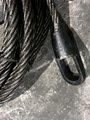 Marine Heavy Duty Lifting Open Spelter Socket Steel Wire Rope Sling 4