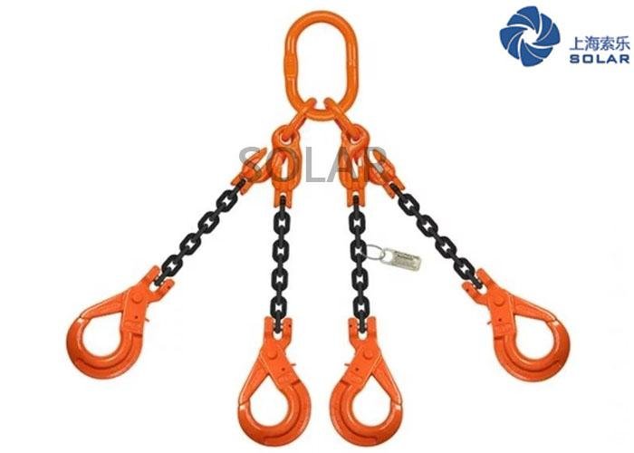 Welded Chain Structure with Hook Multi-Leg Chain Customized Length Lifting Chain 3