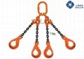 Welded Chain Structure with Hook Multi-Leg Chain Customized Length Lifting Chain 3