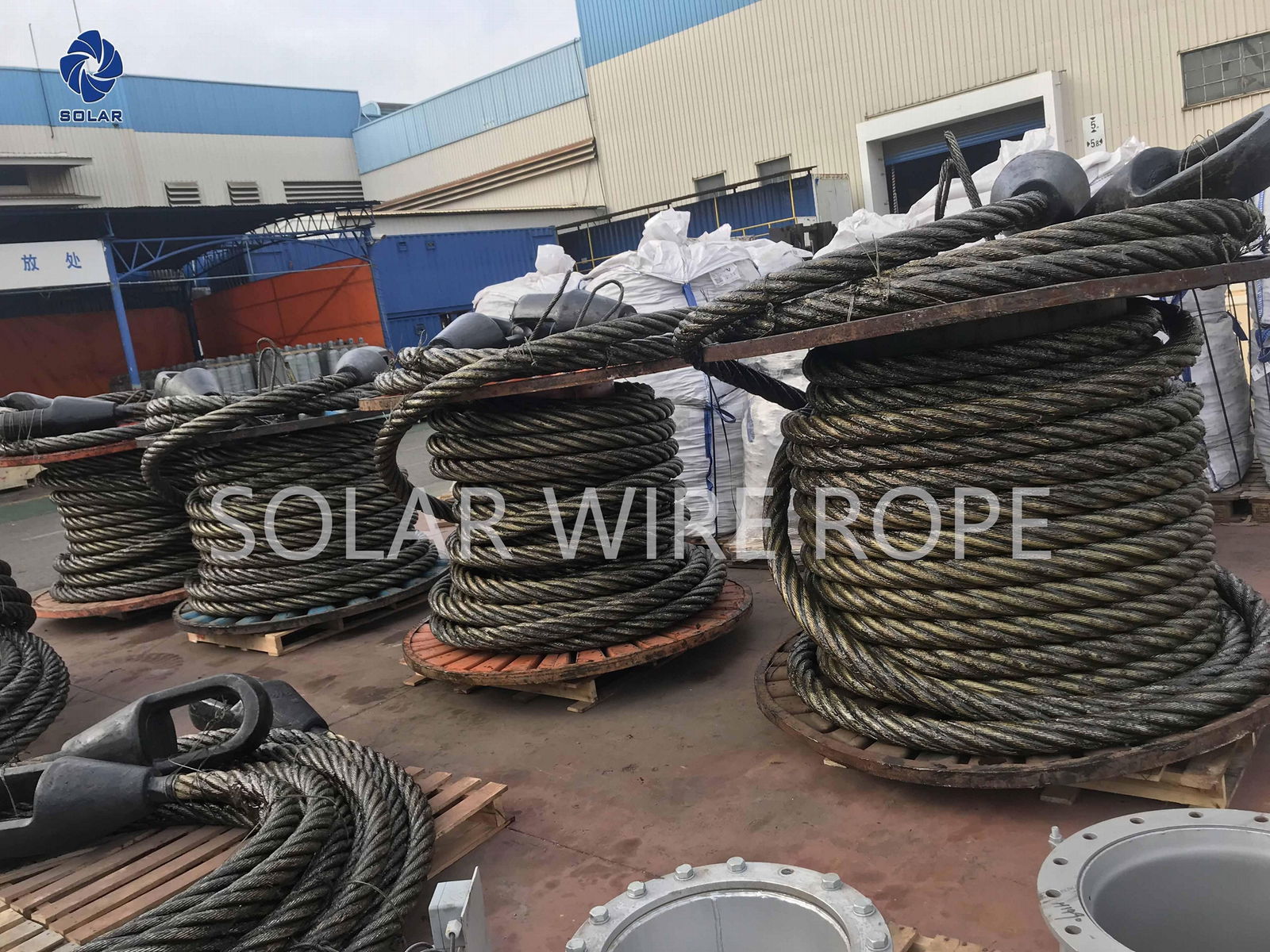 Steel Material Customized Wire Rope Sling IWR IWS FC Core Type 3