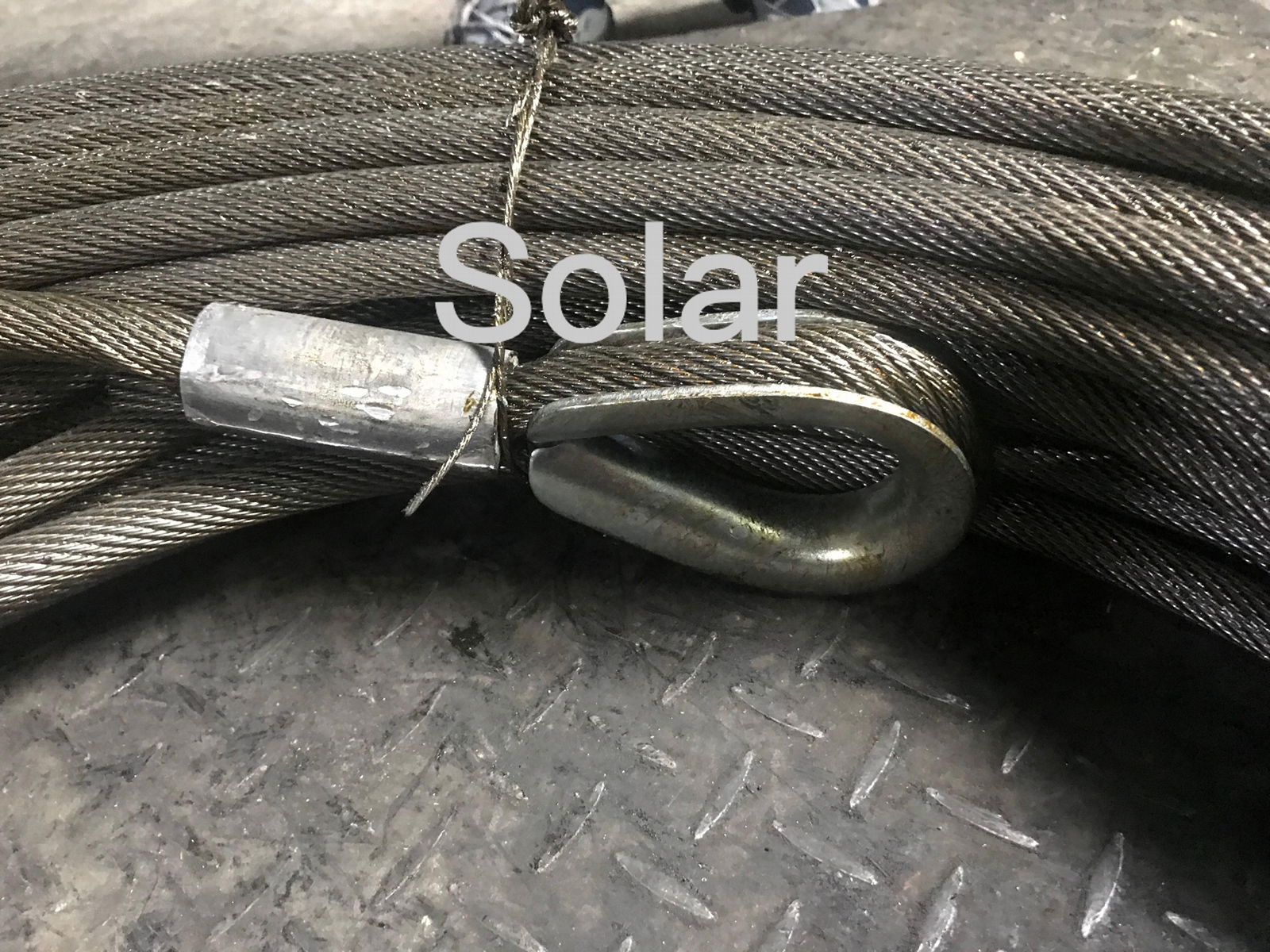 Mechanically Spliced Heavy Duty Steel Wire Rope Lifting Slings 4