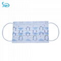 Disposable three-layer non-woven cloth cute cartoon children's baby face mask 3