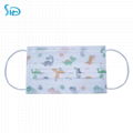 Disposable three-layer non-woven cloth cute cartoon children's baby face mask 2