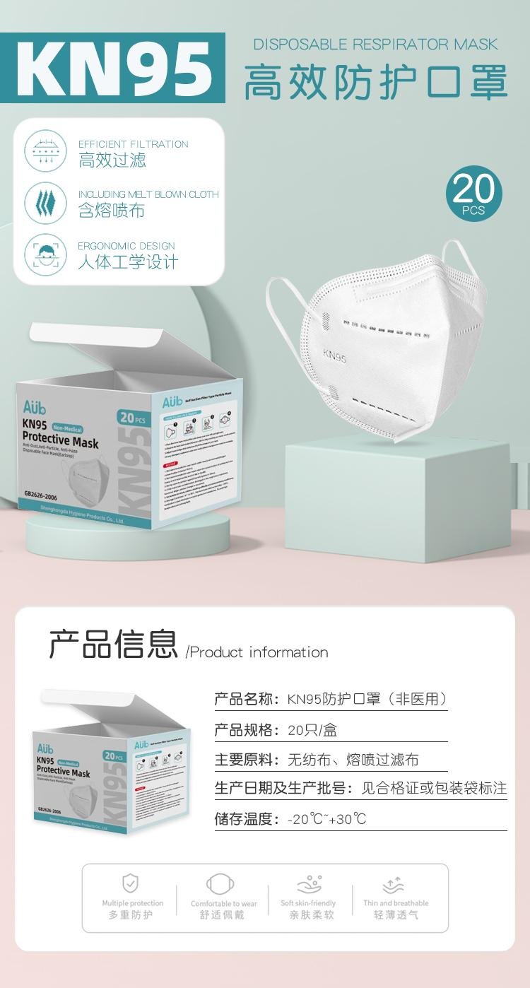 KN95 disposable protective masks 5