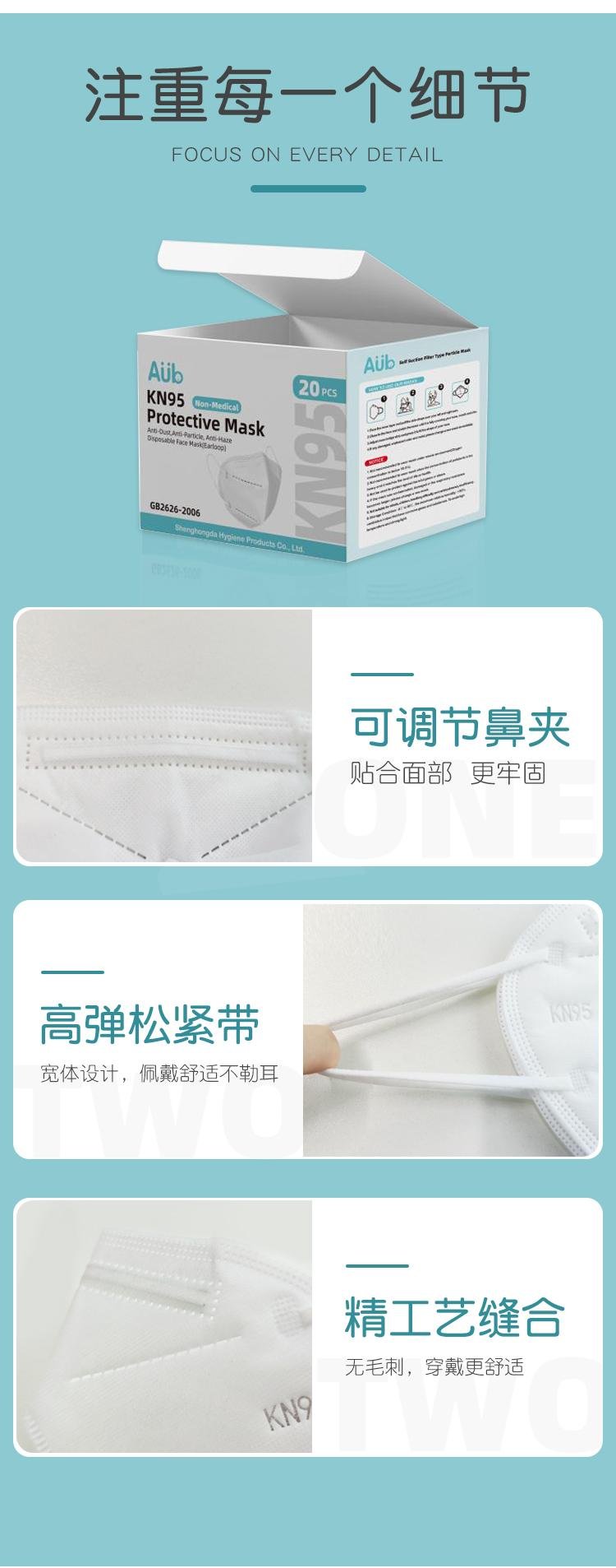 KN95 disposable protective masks 4