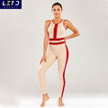 Custom Logo Athletic Wear High Waist Compression Fitness Legging