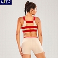 yoga bra and compression shorts 5