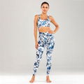 sublimation print Yoga Booty Pants & bra 4