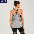 Workout Tank Tops Sexy Plain Spandex Yoga Running Tank Tops Tie Dye