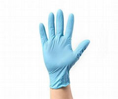 Blue Nitrile Gloves   black nitrile gloves