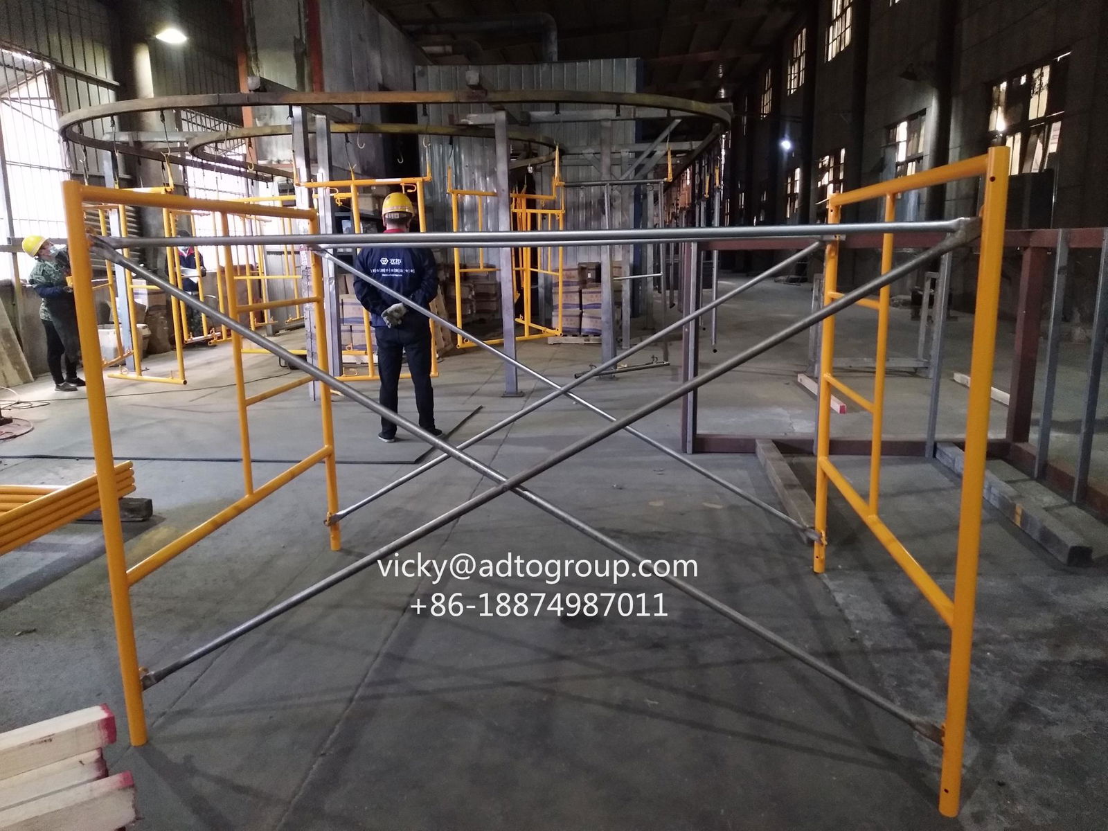  5‘x 6’4" Walk Thru frame Mason frame US Frame scaffolding ANSI SGS 3