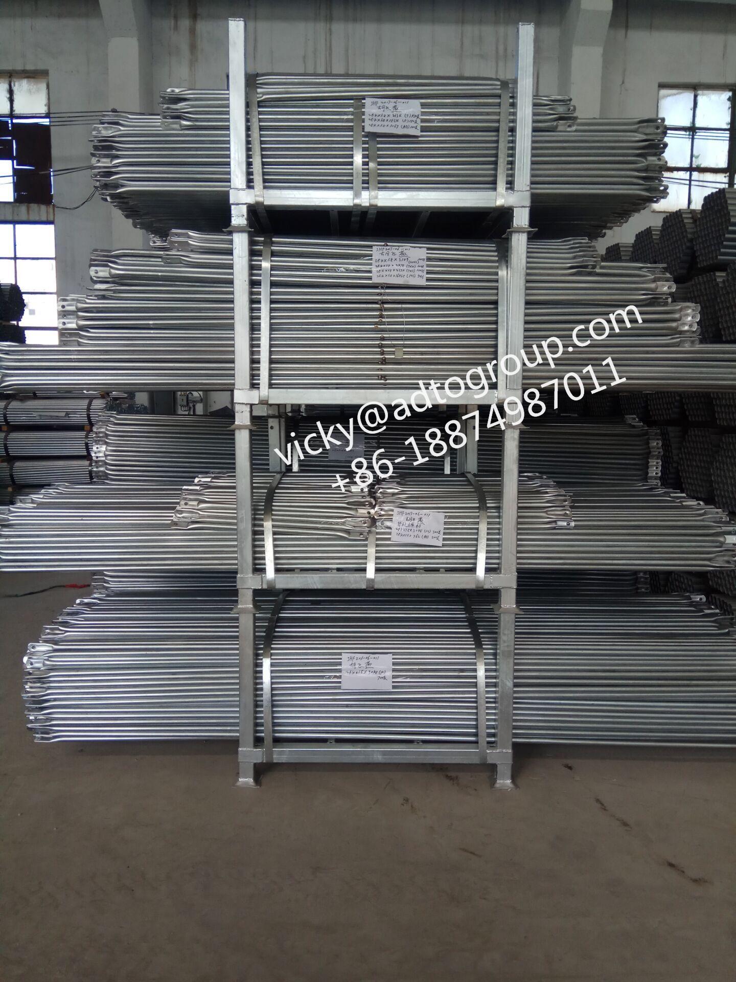 3' 5' 7' 10' Guardrail Frame Scaffold Guardrail  Scaffold accessories 3