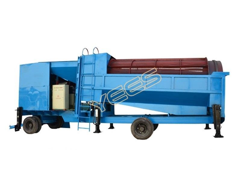 Alluvial Gold Mining Equipment Mobile Gold Wash Plant