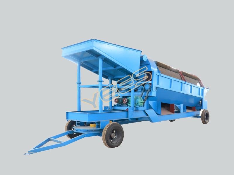 Alluvial Gold Mining Equipment Mobile Gold Wash Plant 2
