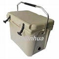 Rotomolded Ice Chest Food Cold Storage 20L Cooler Box for camping fishing