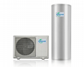Split type domestic heat pump water heater