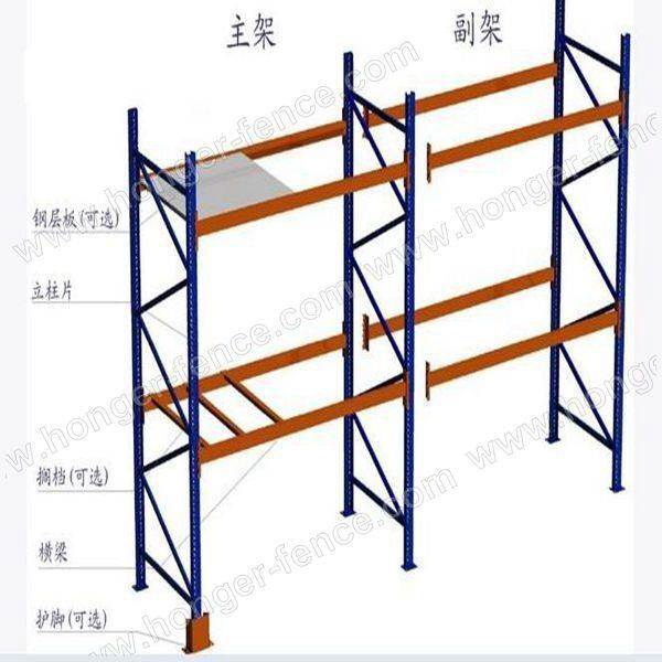 Galvanized sprayed High-load Heavy-duty shelves 3