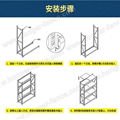 Top Quality Factory Price Light Shelf storage shelf