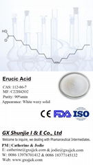 Cosmetic ingredients Erucic acid Fine chemical intermediate CAS 112-86-7