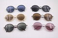Aping 6107 Retro trend polarized ladies round PC eyewear wholesale sunglasses