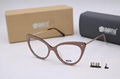 Shenzhen quality Acetate metal optical Cat eye glasses spectacle optical eyewear